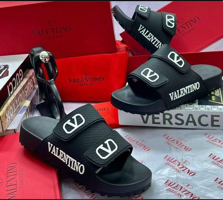 Versace sale palm slippers