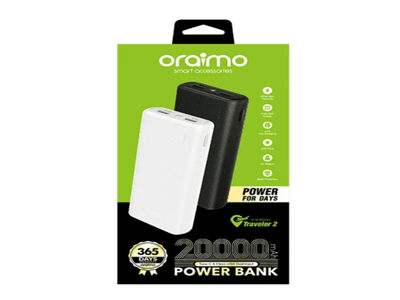 Oraimo Power Banks (20000mah) Fast Super Charging bank