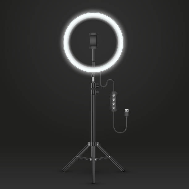 18 Inch Ring Light   210CM Tripod And Remote.