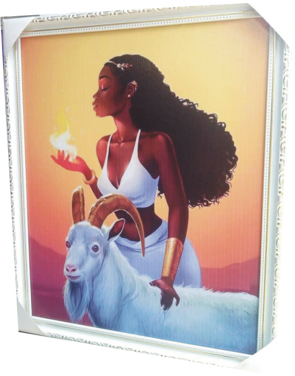 Artwork with Flame
