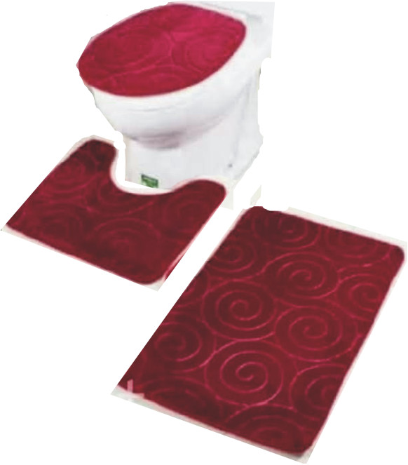 3 In 1 Toilet / Bathroom Footmat