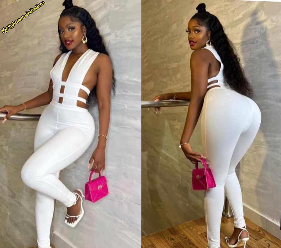 Trendy Bodycon Ladies Sleeveless Jumpsuit Women