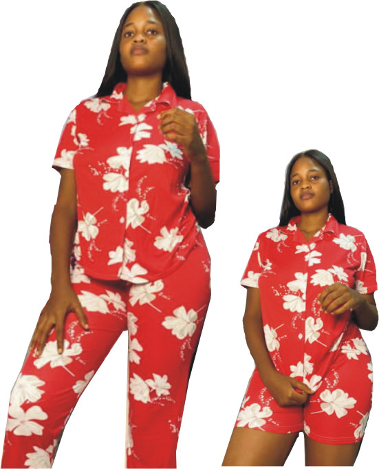 Ladies Night Wear Top and Down (Short and Long)