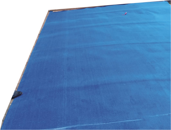 Living Room Floor Rug- Blue Per Yard