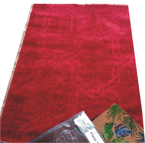 Room Home Anti-Skid Soft shaggy Rug - Red