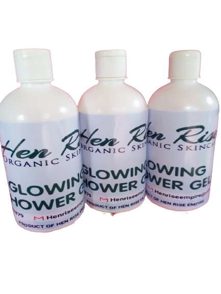 Hen Rise Pure Organic Lightening Shower Gel