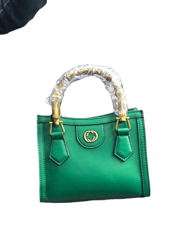 Gold handed design women handbag