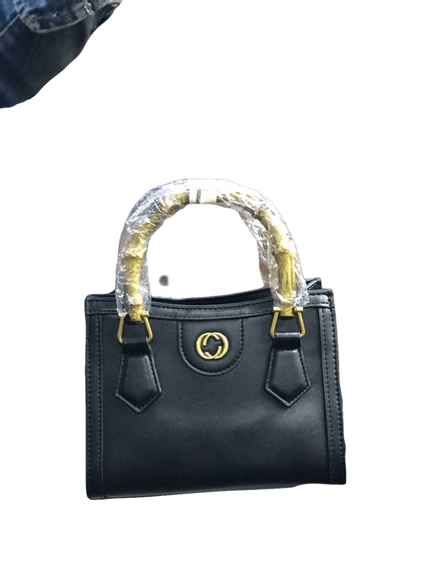 Ladies Causal Stylish Leather Handbag - Black