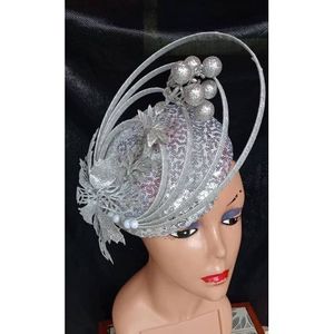 Classic Fascinator with Embellishment- Gold