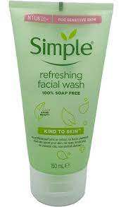 Simple Kind To Skin Refreshing Facial Wash 150ml