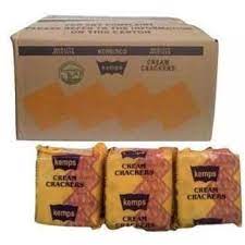 Kemps Cream Crackers Biscuit Carton