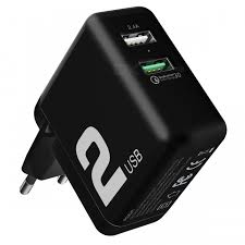 Rock Dual Port Travel Charger