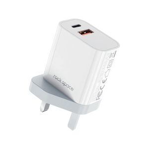 Rock Dual Port Travel Charger