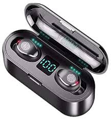 Hifi Stereo Sound Wireless Bluetooth Fingerprint Touch Control Earphone