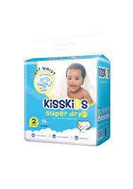 Kiss Kids Baby Diapers(Size 2 100pcs)