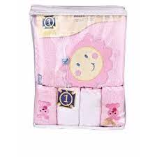 Mother care Twinny Baby Bath Towel With Clothe