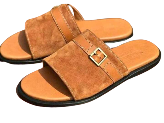 Male Slide - Brown