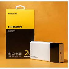Mirrir Fireman Power Bank 20000mAh