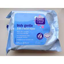 Clean And Clear Truly Gentle 3 in 1 Facial Wipes x254
