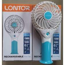 Lontor Hand Fan Rechargeable 150mAh