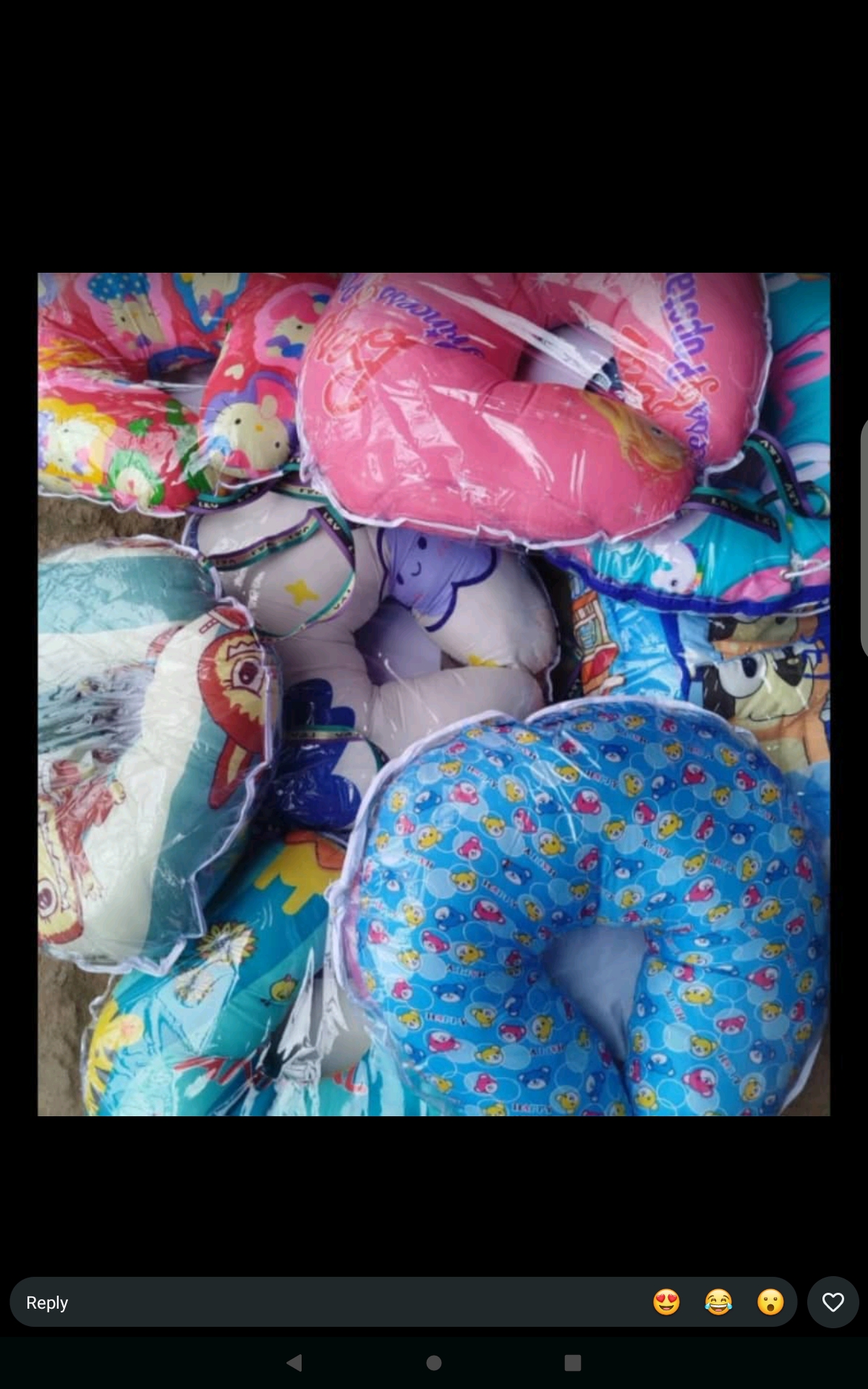Baby nursing pillows