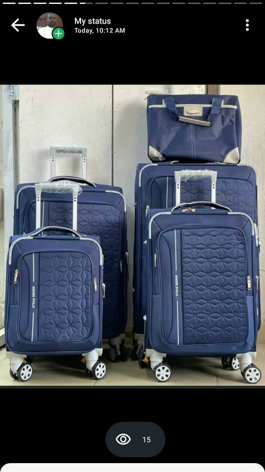 traveling bag set
